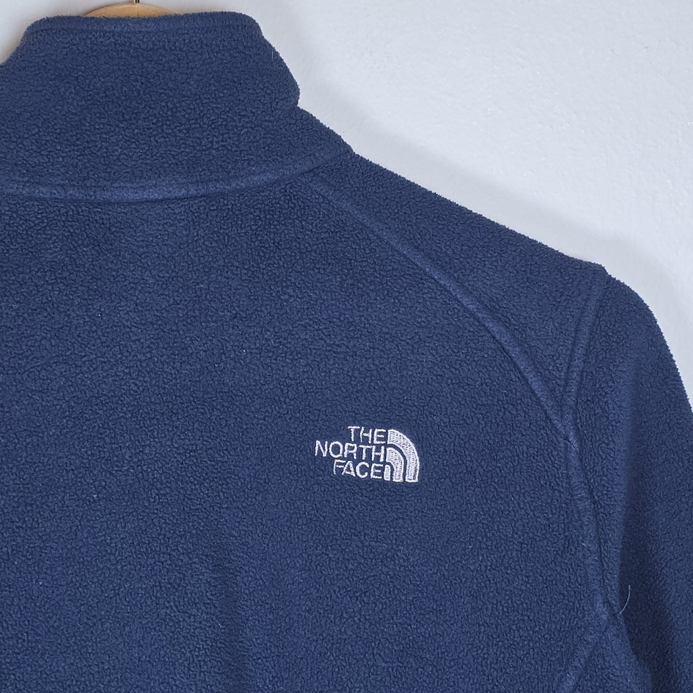 The North Face Women's Blue Fleece Zip Up Jacket Medium Outdoors Athleisure - Picture 13 of 16